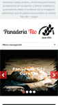 Mobile Screenshot of panaderiatito.com